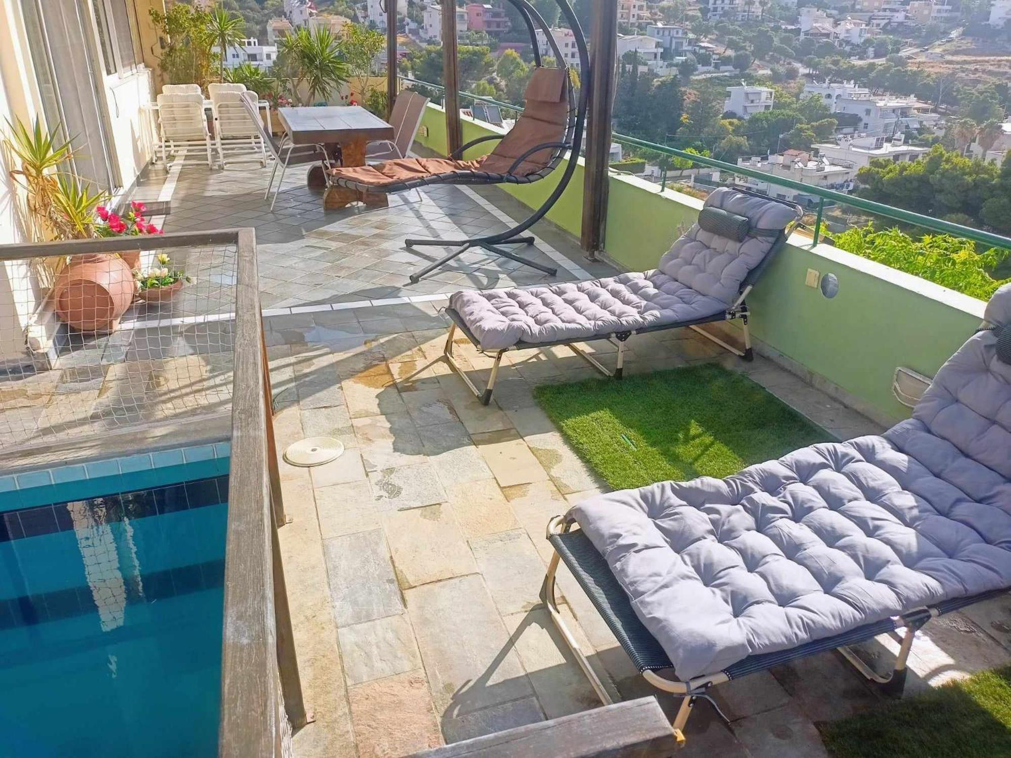 Τάνια Villa Anavyssos Ngoại thất bức ảnh